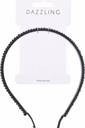DAZZLING - Svart diadem
