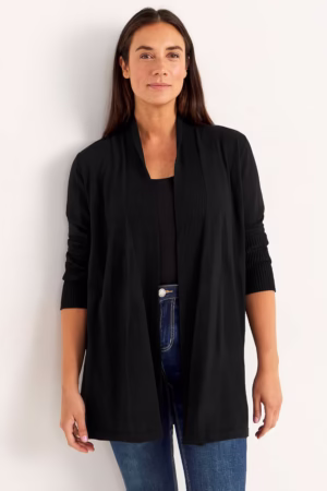CELLBESLYNN - Svart cardigan