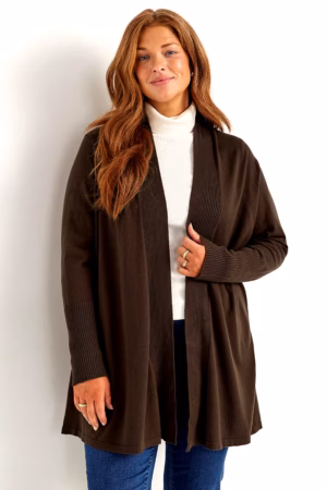 CELLBESLYNN - Brun Cardigan